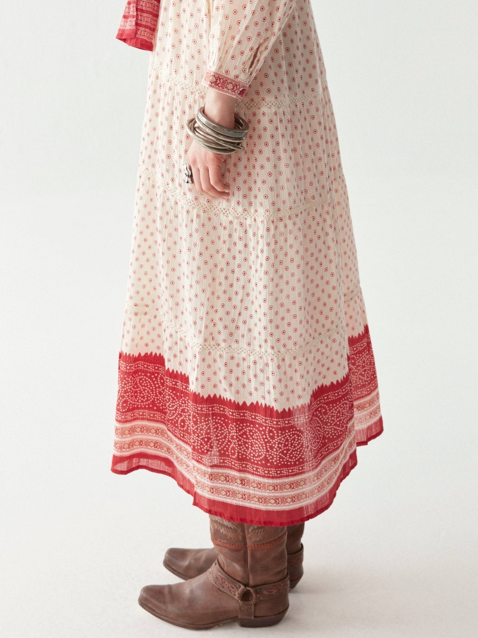 Grady | Triana-Kleid - Leidenschaftliches Rot