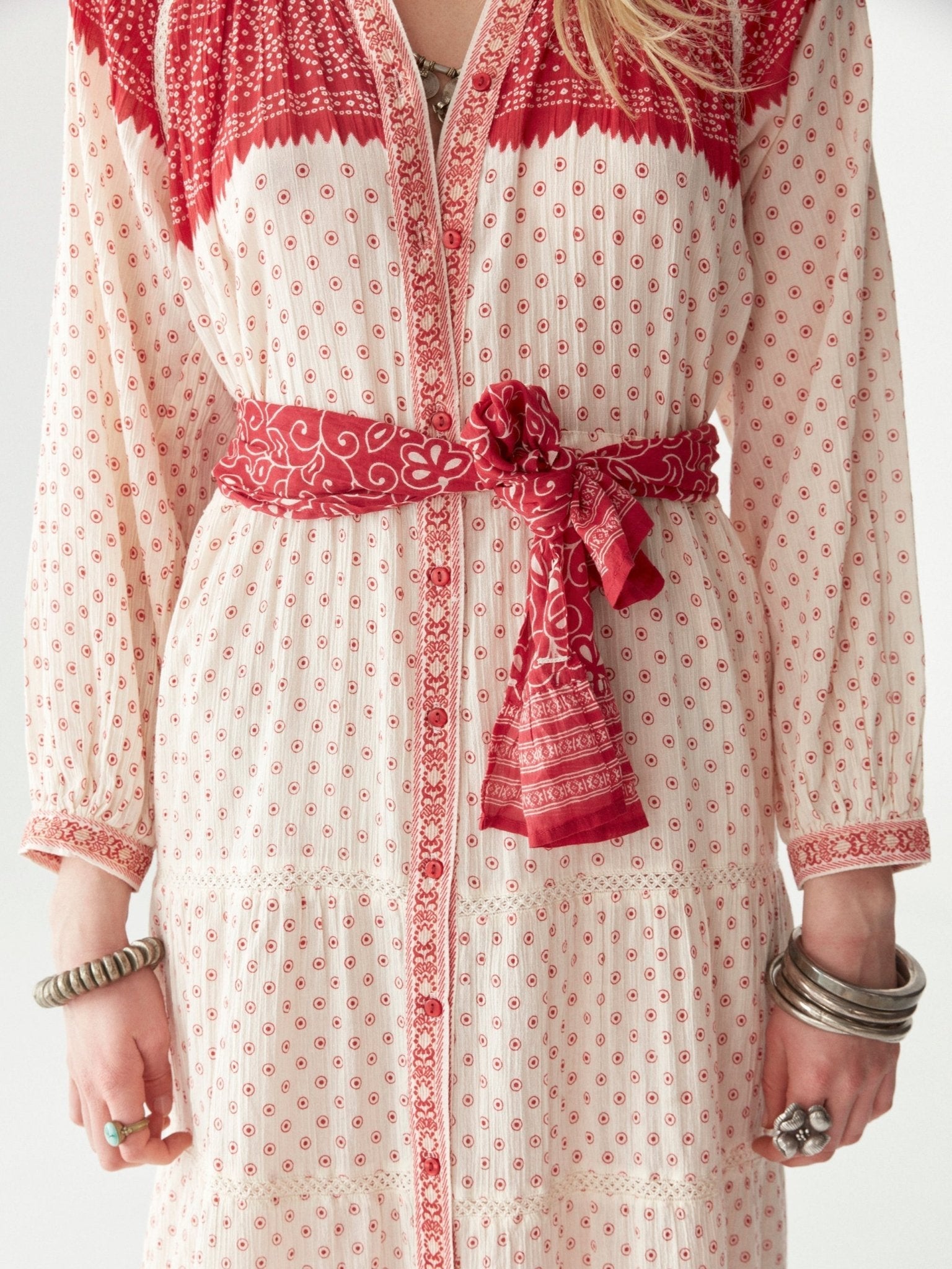 Grady | Triana-Kleid - Leidenschaftliches Rot