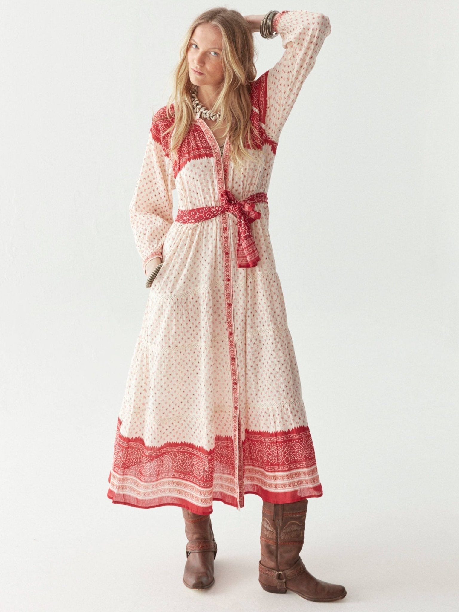 Grady | Triana-Kleid - Leidenschaftliches Rot