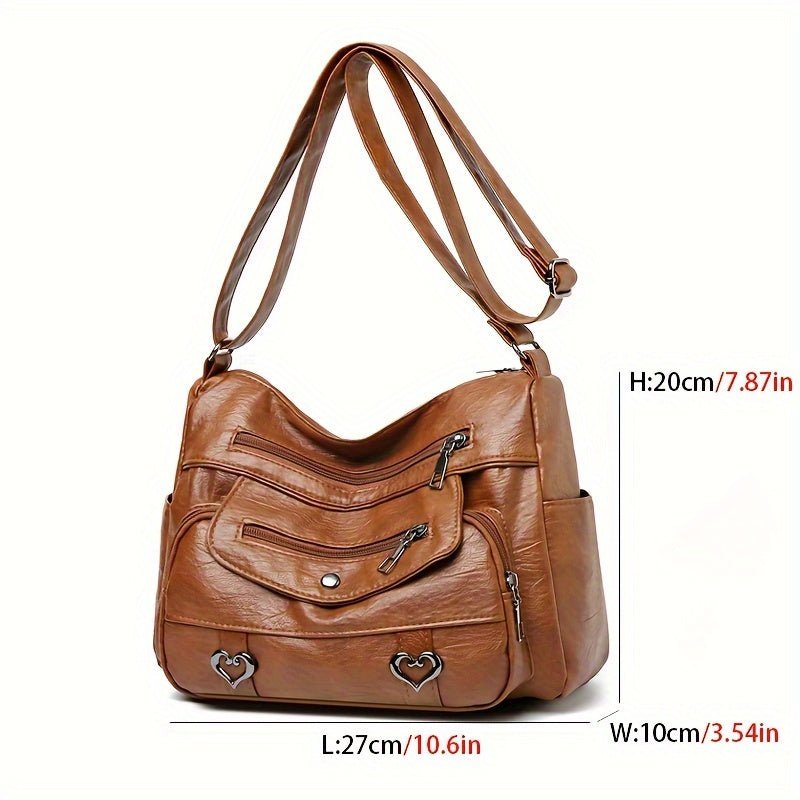 Rocio | Elegante Umhängetasche - Perfekte Alltagstasche stilvoll für Winteroutfit Frauen