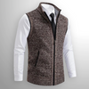 Alexander | Harrison Sweatervest mit vollem Reißverschluss