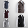 Alexander | Harrison Sweatervest mit vollem Reißverschluss