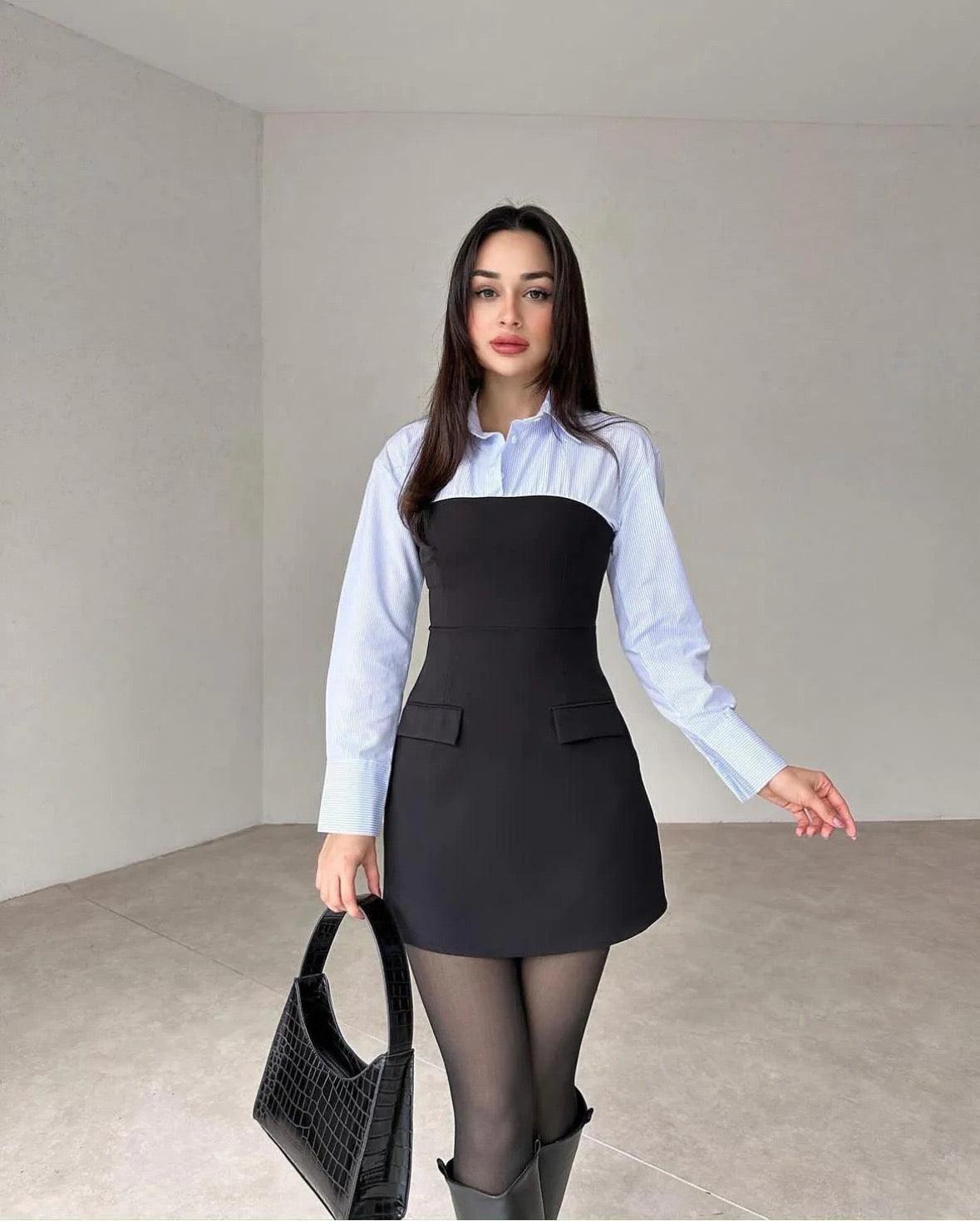 Hannah | Atemberaubendes Zweiteiliges Kleid