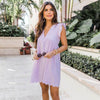 Adriana | Pocket & V neckline dress