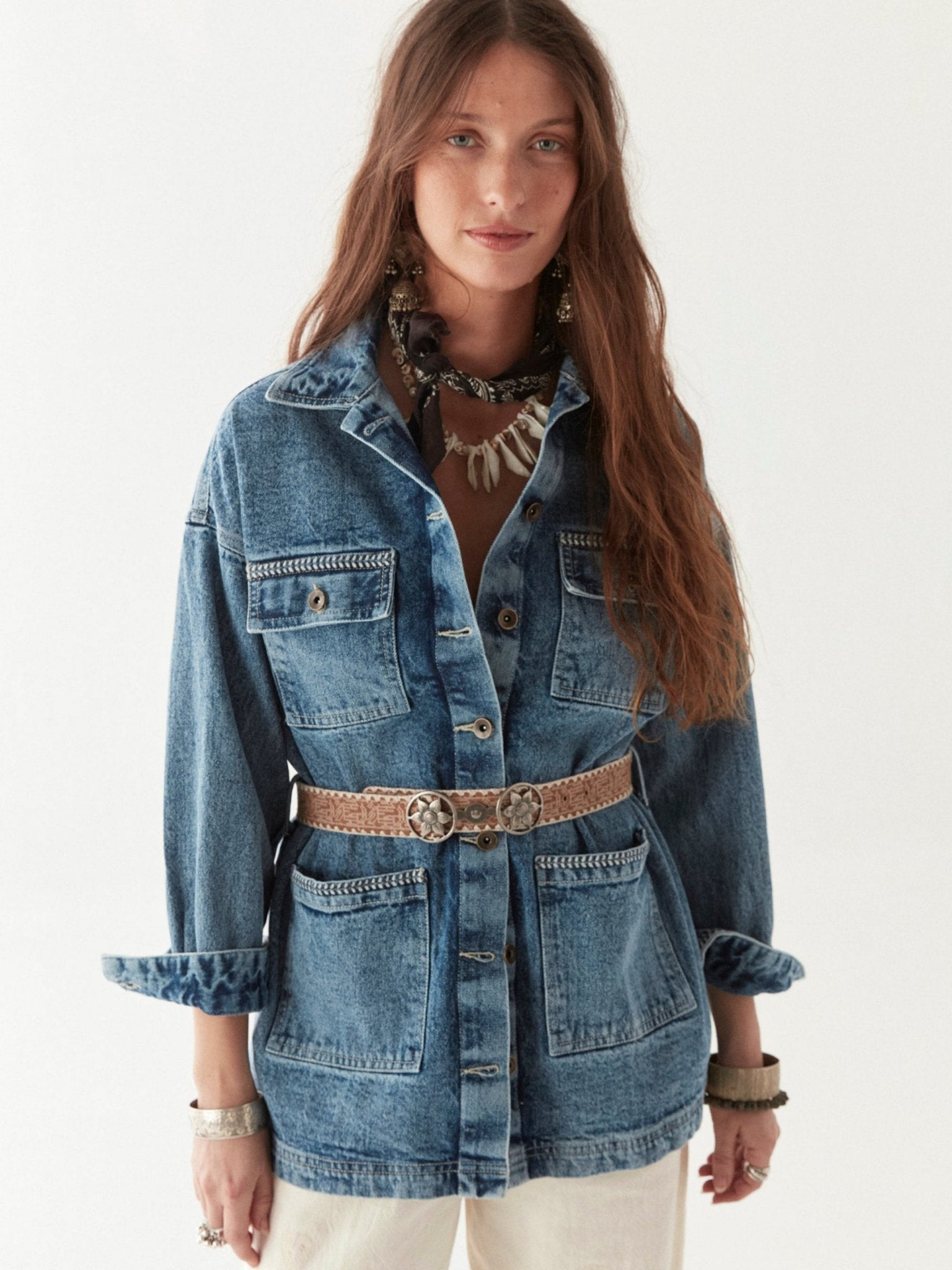 Tommy | Wayne Jacke - Western Blau