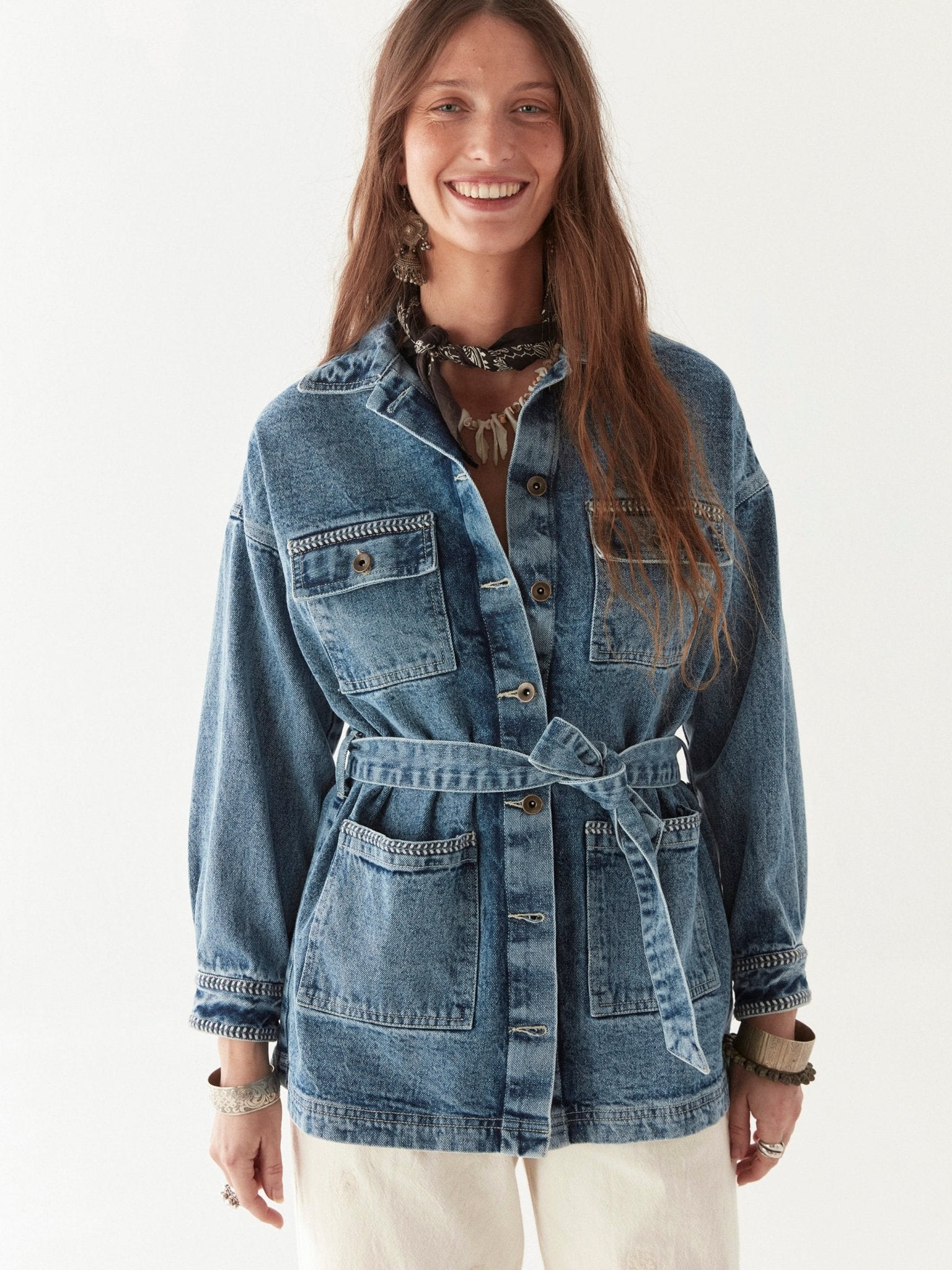 Tommy | Wayne Jacke - Western Blau