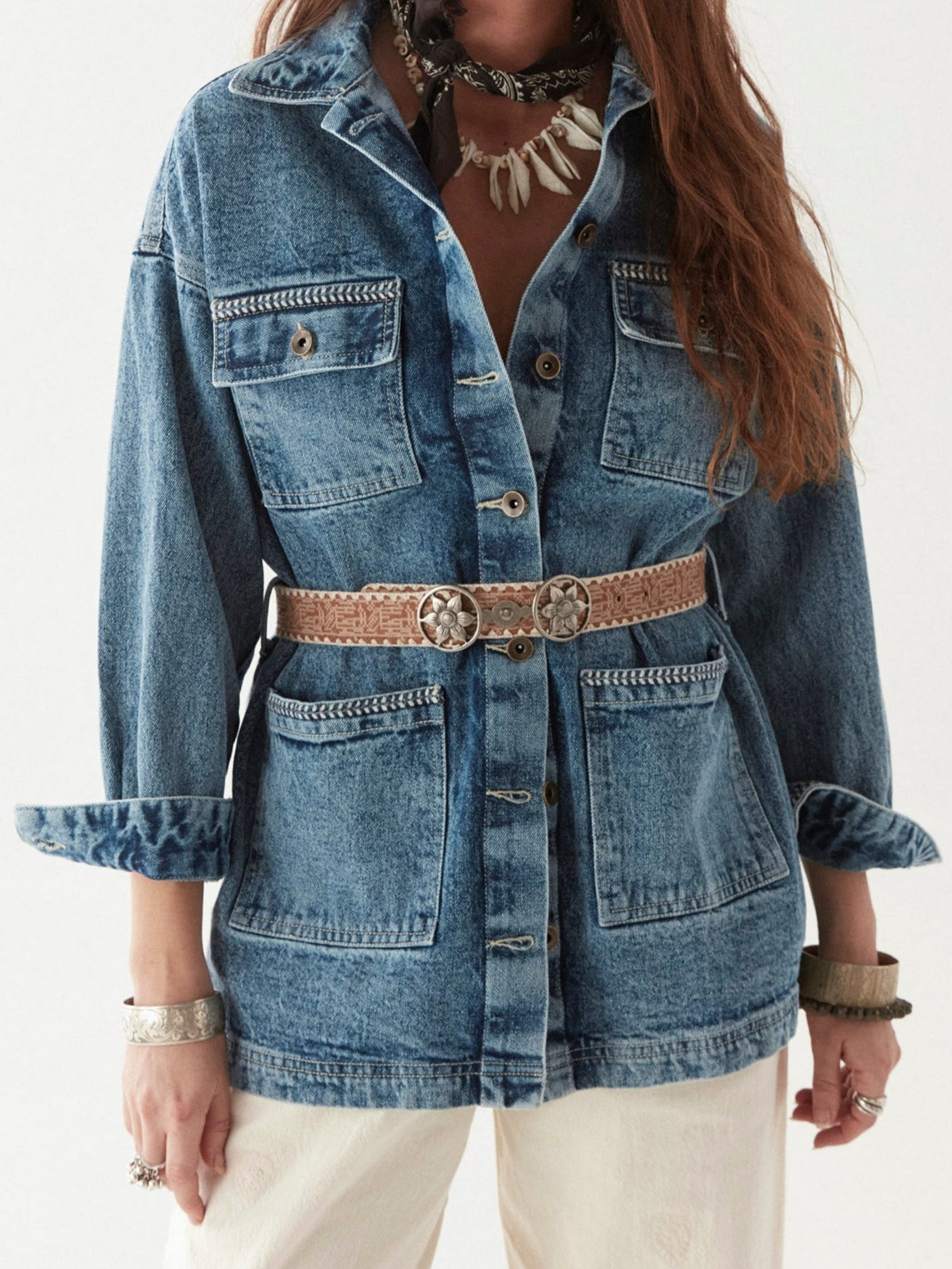 Tommy | Wayne Jacke - Western Blau