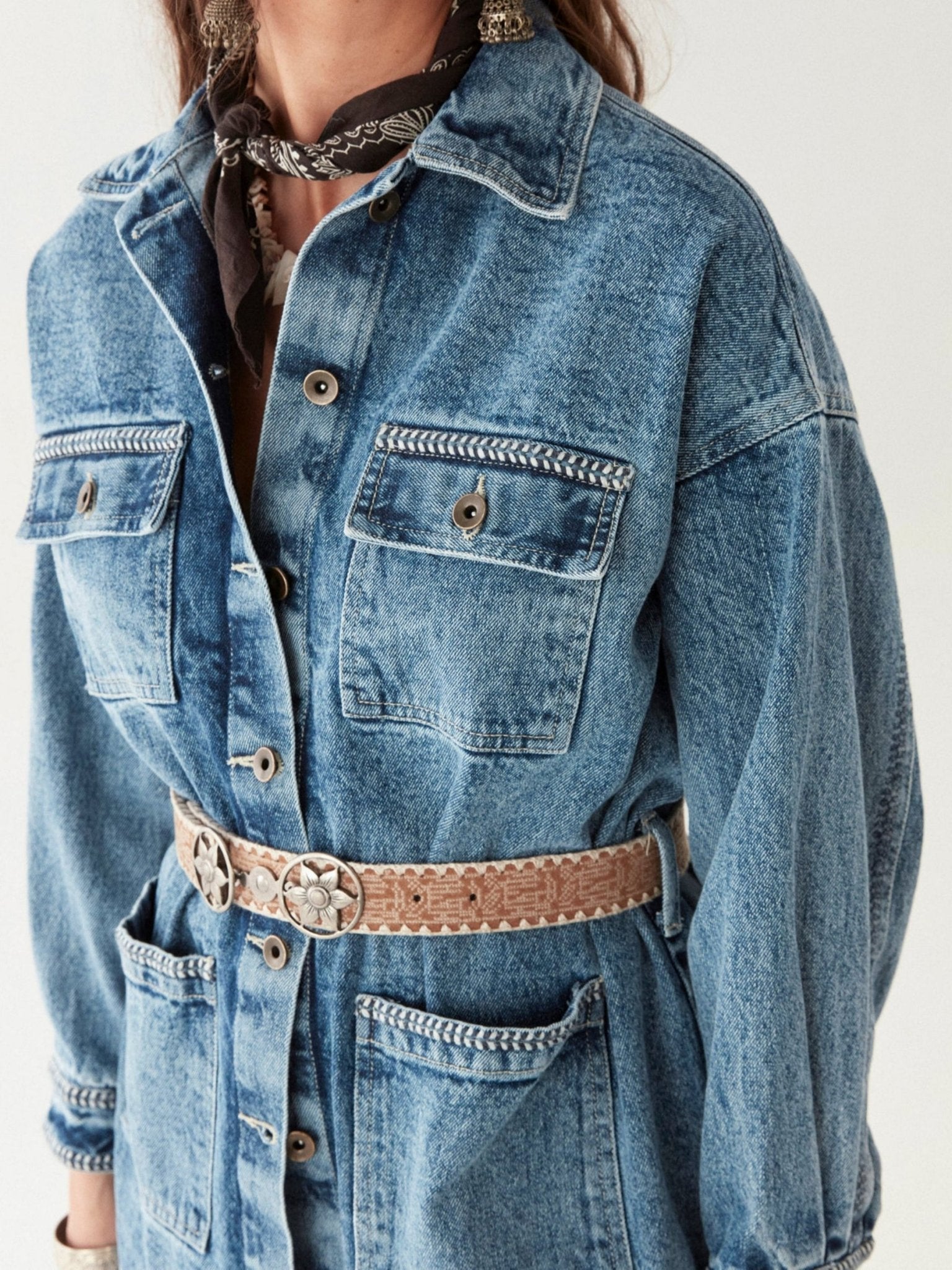 Tommy | Wayne Jacke - Western Blau