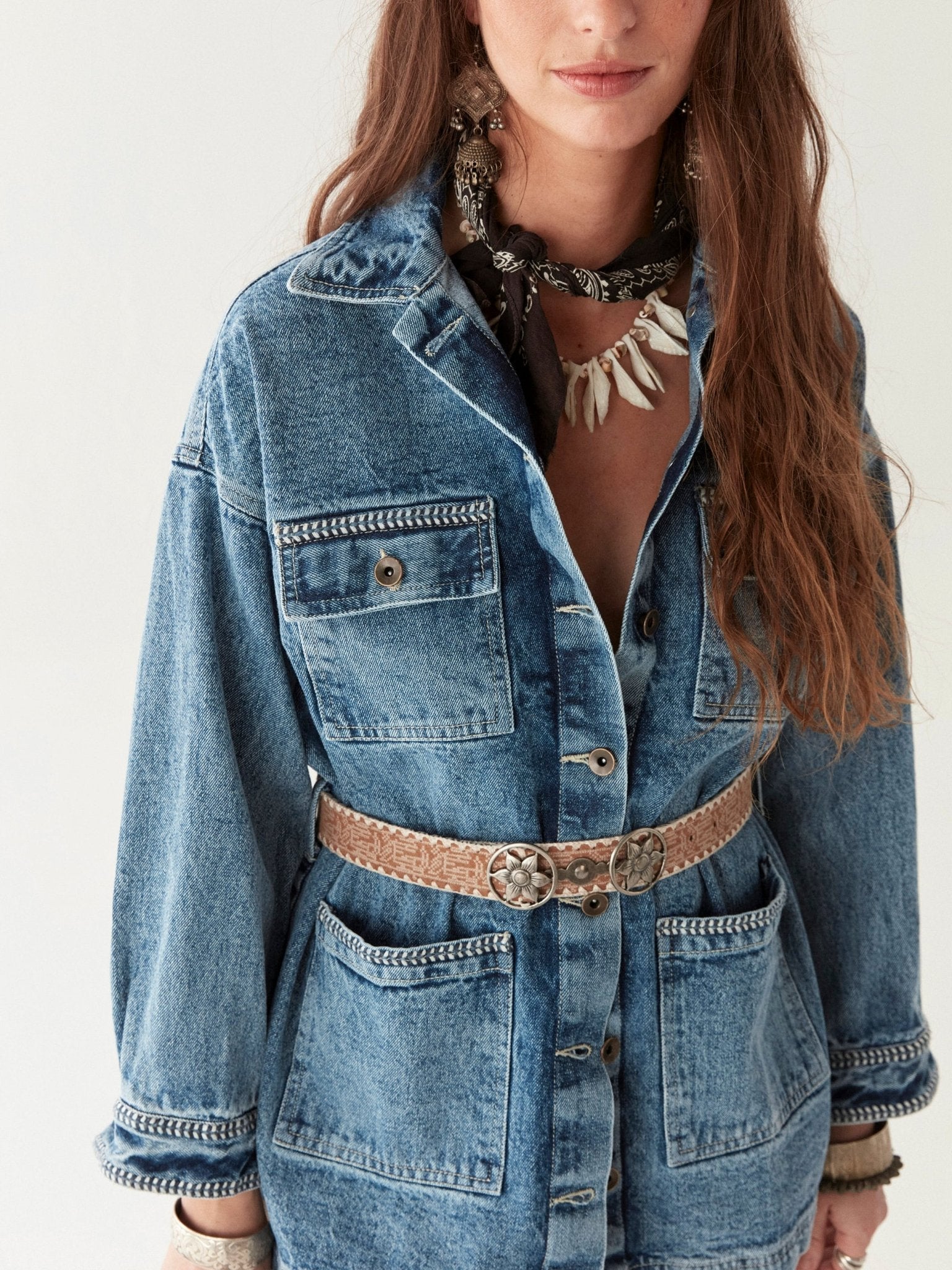 Tommy | Wayne Jacke - Western Blau