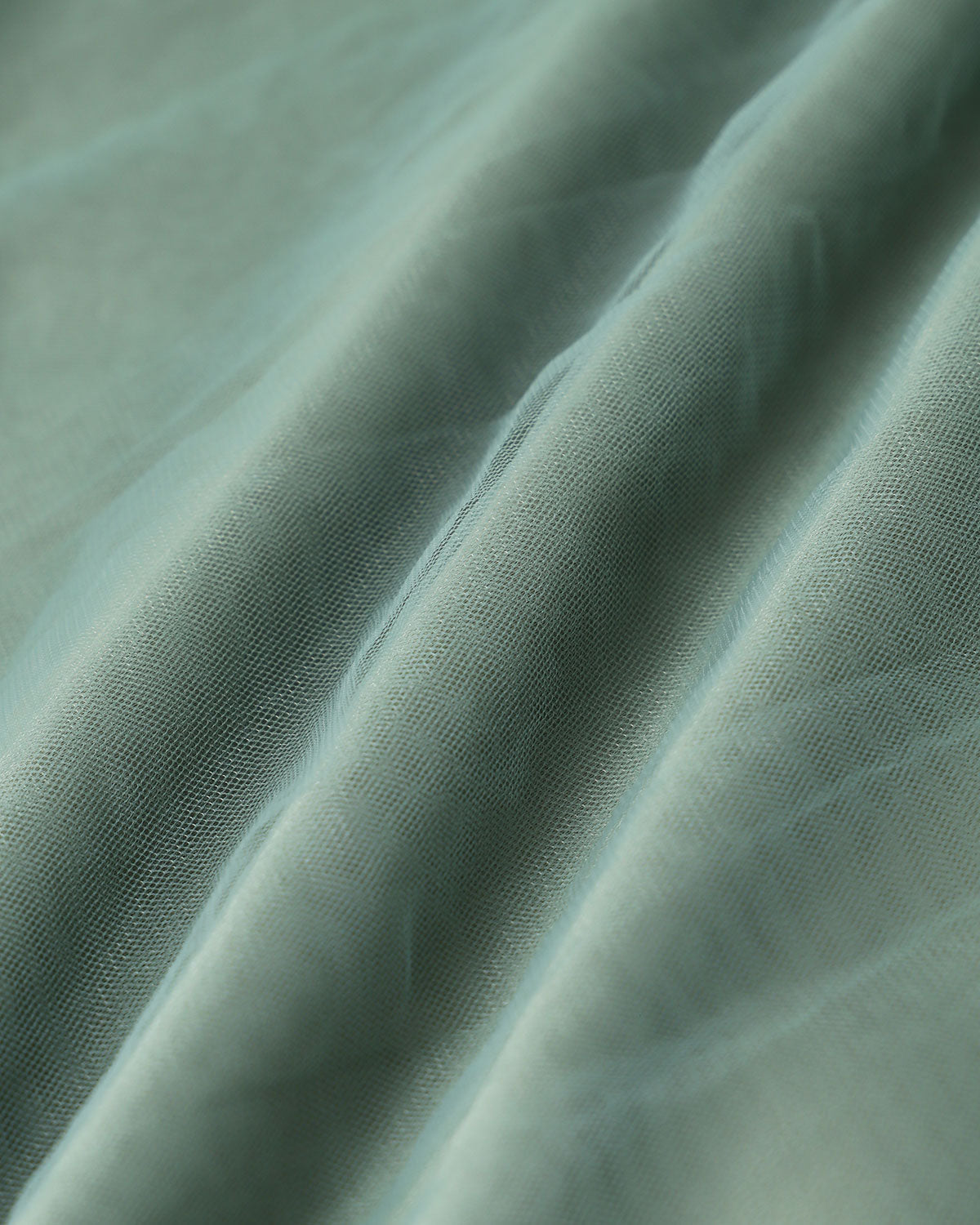 Tessa | Grünes Mesh Fließendes Slip-Midi-Kleid