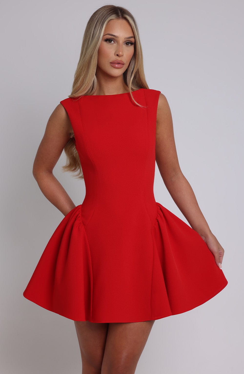 Yelena | Minikleid - Rot