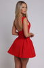 Yelena | Minikleid - Rot