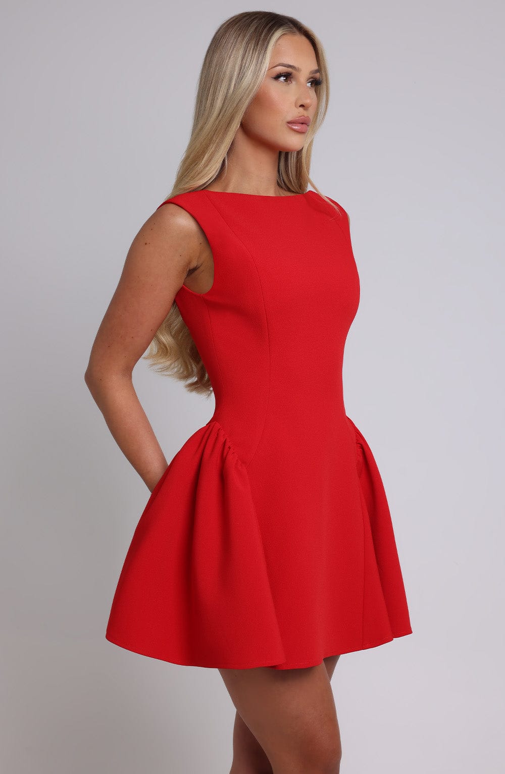 Yelena | Minikleid - Rot
