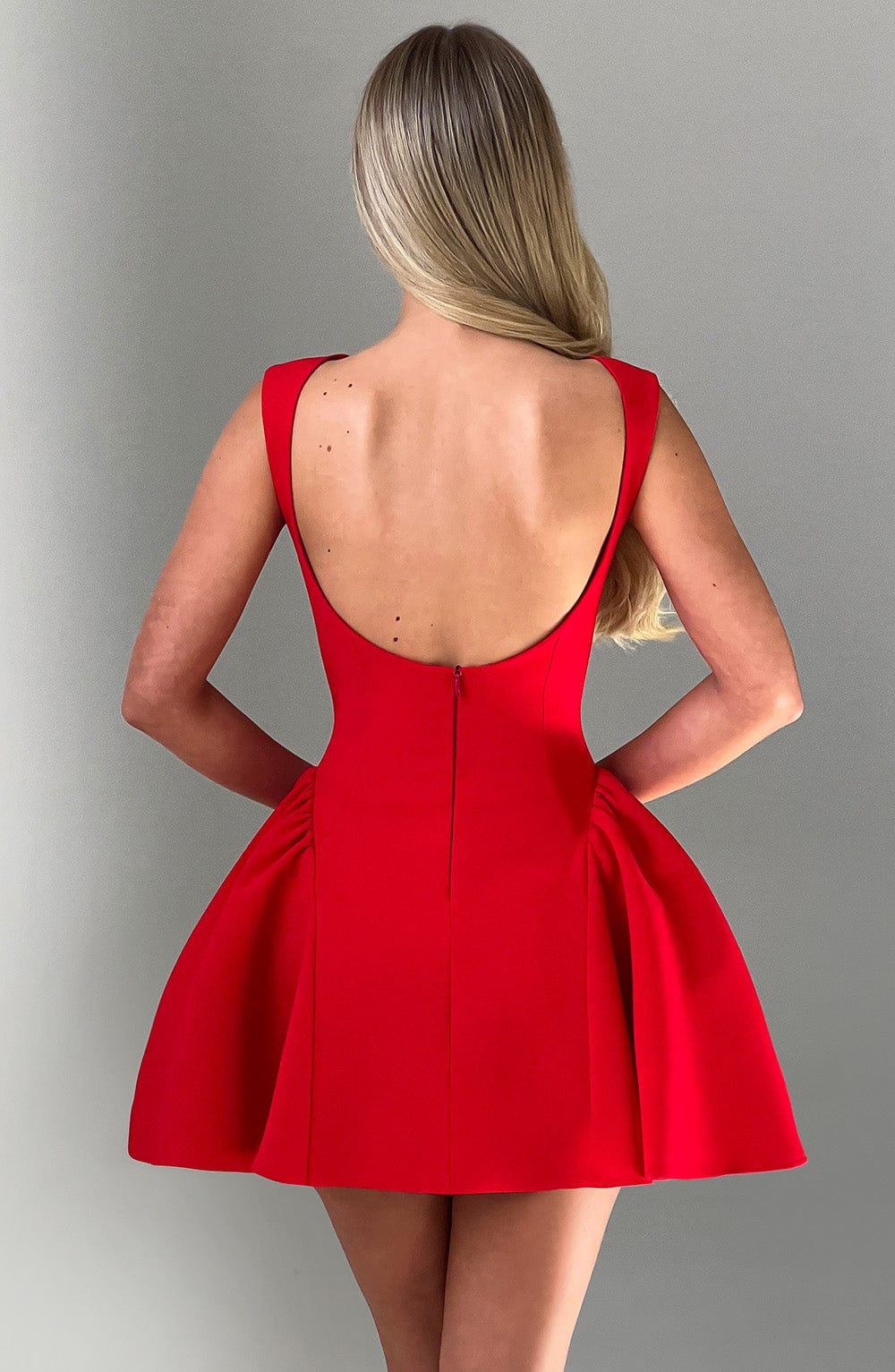 Yelena | Minikleid - Rot