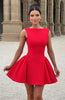 Yelena | Minikleid - Rot