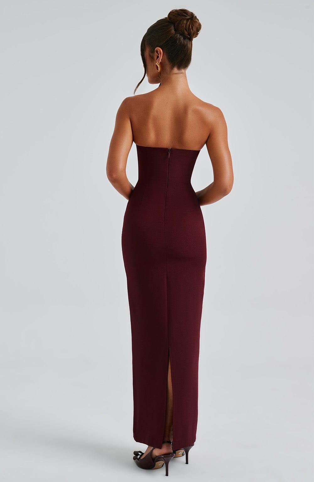 Julienne | Maxikleid - Cherry Lacquer - Maxikleid - Cherry Lacquer | Dress