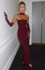 Julienne | Maxikleid - Cherry Lacquer - Maxikleid - Cherry Lacquer | Dress