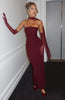 Julienne | Maxikleid - Cherry Lacquer - Maxikleid - Cherry Lacquer | Dress
